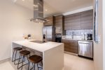 Modern open concept kitchen 